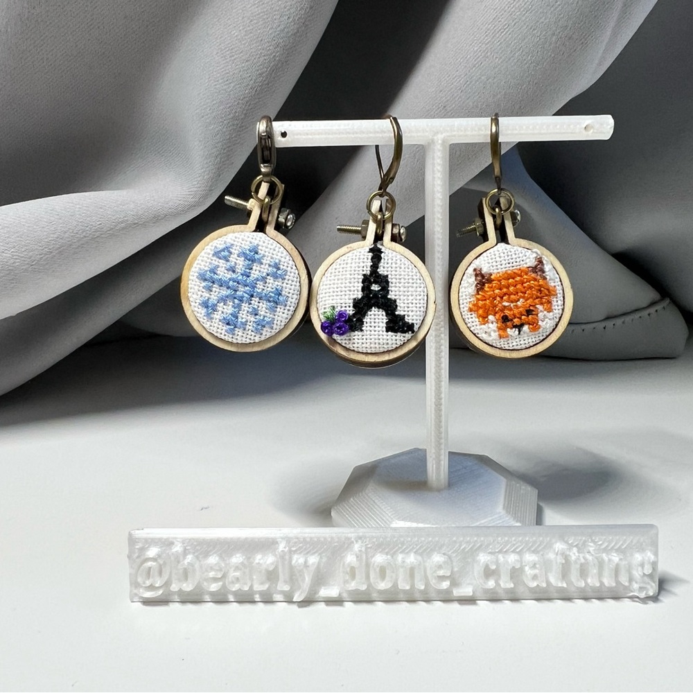 Miniature Embroidery Charms (Custom Designs)